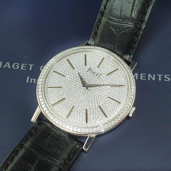 【大眾名錶】PIAGET伯爵 ALTIPLANO系列 G0A36129 滿天星鑽圈 18K白金 B1099-8