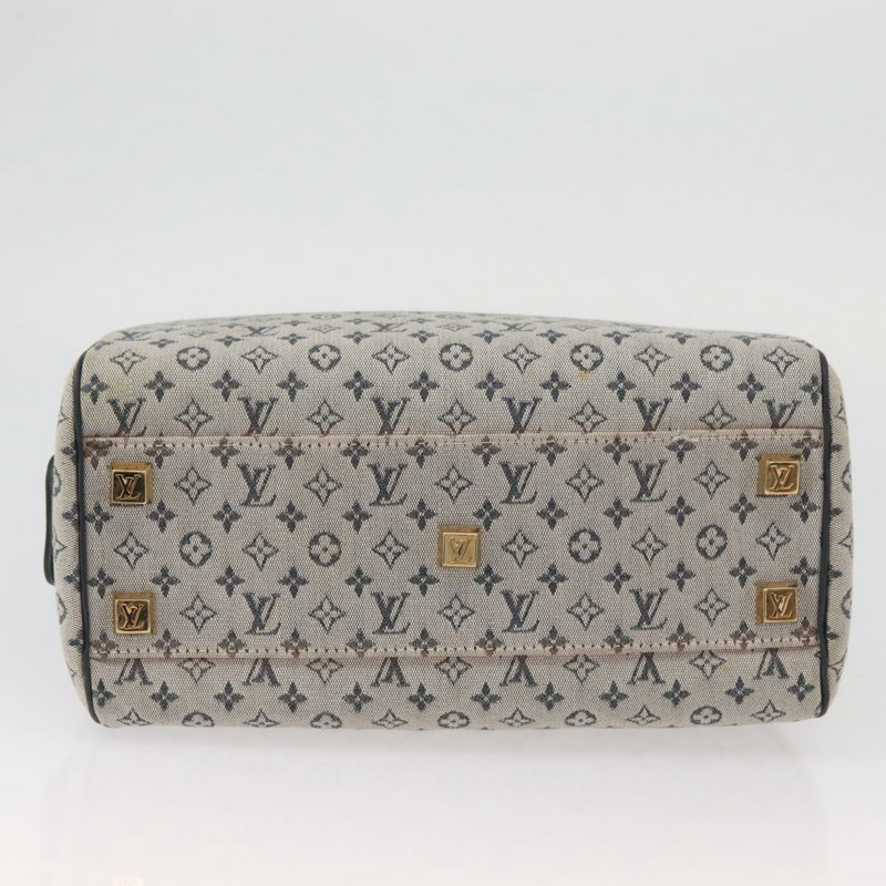 【日本直送】路易威登 Monogram Mini Josephine PM 手提包 藍色 M92049 LV 正品 BAZ096A-4