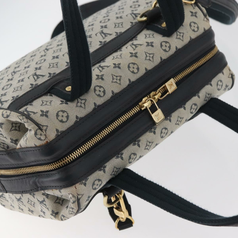 【日本直送】路易威登 Monogram Mini Josephine PM 手提包 藍色 M92049 LV 正品 BAZ096A-5