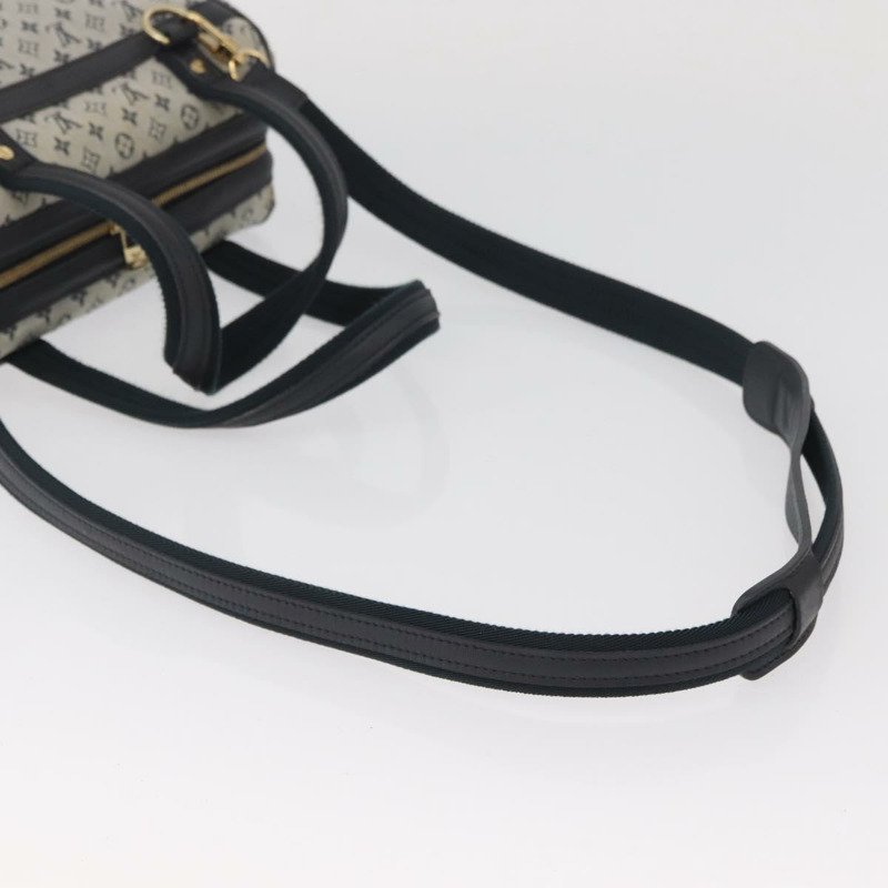 【日本直送】路易威登 Monogram Mini Josephine PM 手提包 藍色 M92049 LV 正品 BAZ096A-7