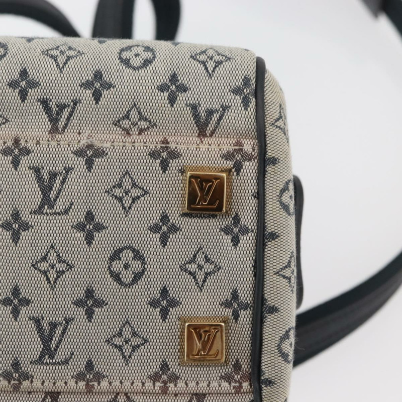 【日本直送】路易威登 Monogram Mini Josephine PM 手提包 藍色 M92049 LV 正品 BAZ096A-8