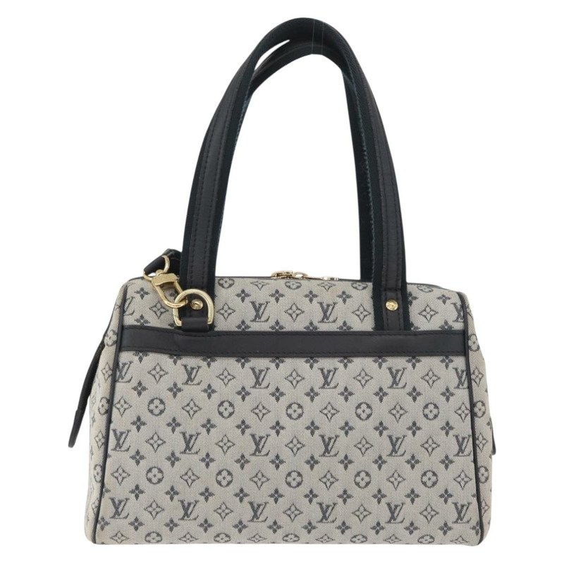 【日本直送】路易威登 Monogram Mini Josephine PM 手提包 藍色 M92049 LV 正品 BAZ096A-12