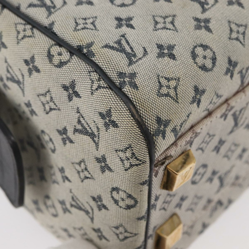 【日本直送】路易威登 Monogram Mini Josephine PM 手提包 藍色 M92049 LV 正品 BAZ096A-15