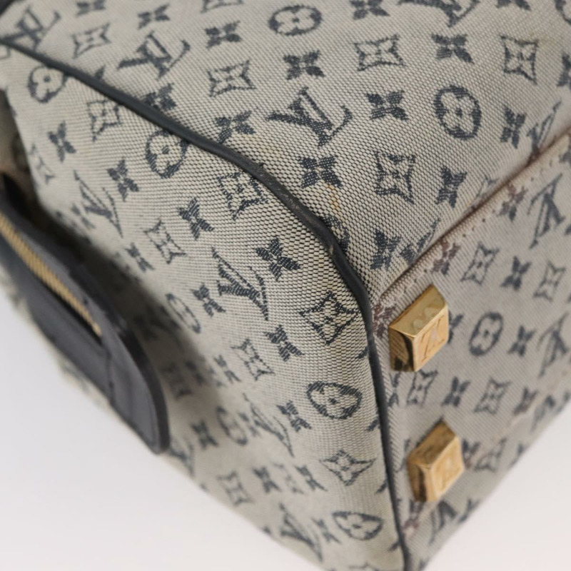 【日本直送】路易威登 Monogram Mini Josephine PM 手提包 藍色 M92049 LV 正品 BAZ096A-17