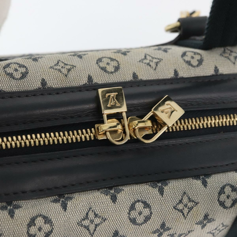 【日本直送】路易威登 Monogram Mini Josephine PM 手提包 藍色 M92049 LV 正品 BAZ096A-19