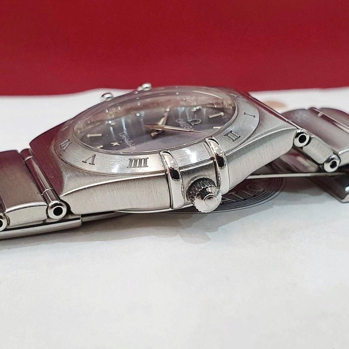 【大眾名錶】OMEGA 歐米茄 1572.40.00 星座系列 灰藍面盤 錶徑25.5mm 石英機芯 大眾名錶B1114-5