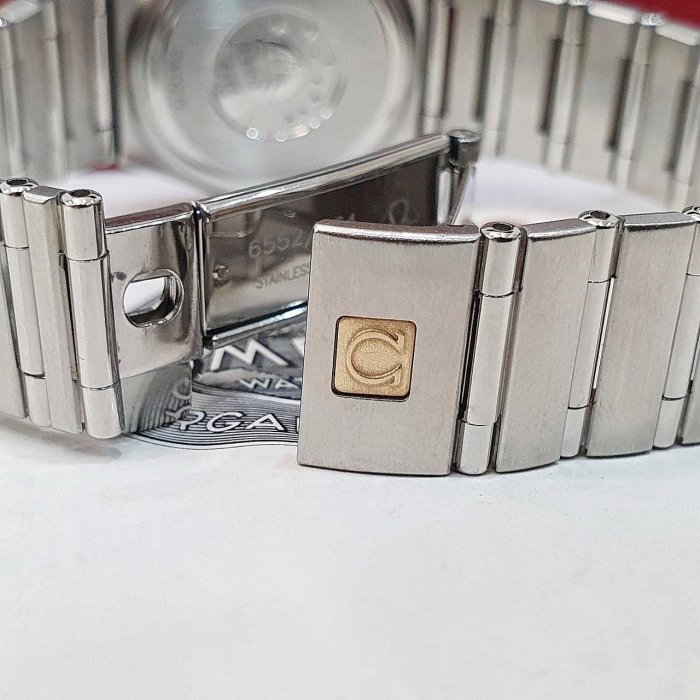 【大眾名錶】OMEGA 歐米茄 1572.40.00 星座系列 灰藍面盤 錶徑25.5mm 石英機芯 大眾名錶B1114-7