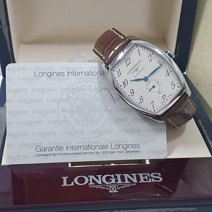 【大眾名錶】 LONGINES 浪琴 L26424732 典藏系列 2012/11 米色面盤藍針 大眾名錶L1642-1