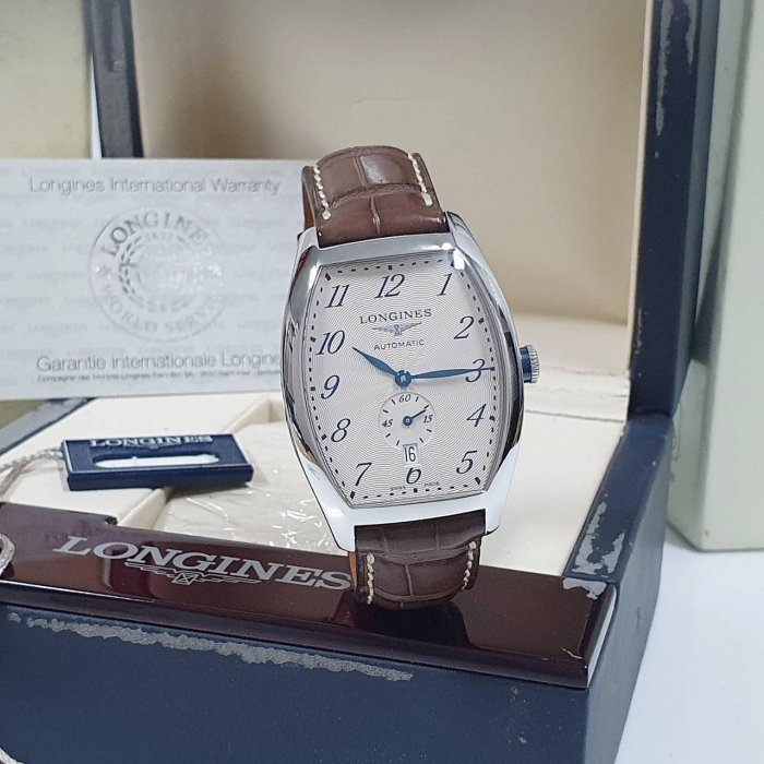 【大眾名錶】 LONGINES 浪琴 L26424732 典藏系列 2012/11 米色面盤藍針 大眾名錶L1642-2