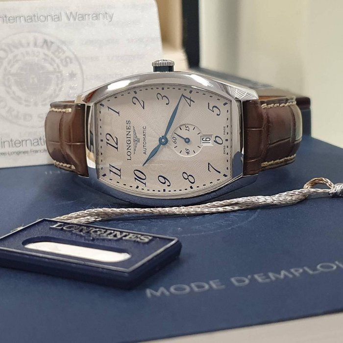 【大眾名錶】 LONGINES 浪琴 L26424732 典藏系列 2012/11 米色面盤藍針 大眾名錶L1642-3