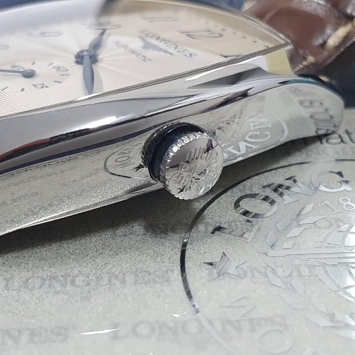 【大眾名錶】 LONGINES 浪琴 L26424732 典藏系列 2012/11 米色面盤藍針 大眾名錶L1642-4