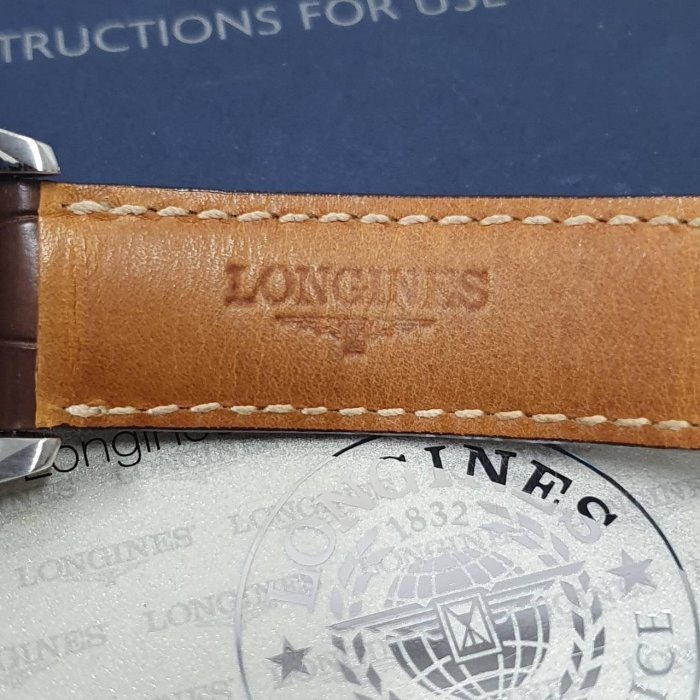 【大眾名錶】 LONGINES 浪琴 L26424732 典藏系列 2012/11 米色面盤藍針 大眾名錶L1642-7