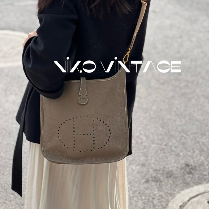 HERMES Evelyne 29 - 大象灰金 Y-1