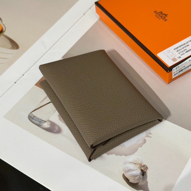 HERMES Calvi duo - 大象灰 G-3