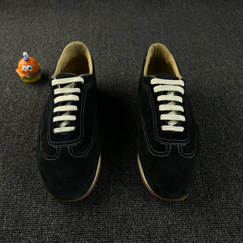 Hermes愛馬仕黑色德訓鞋 休閒鞋平底鞋尺碼43-1