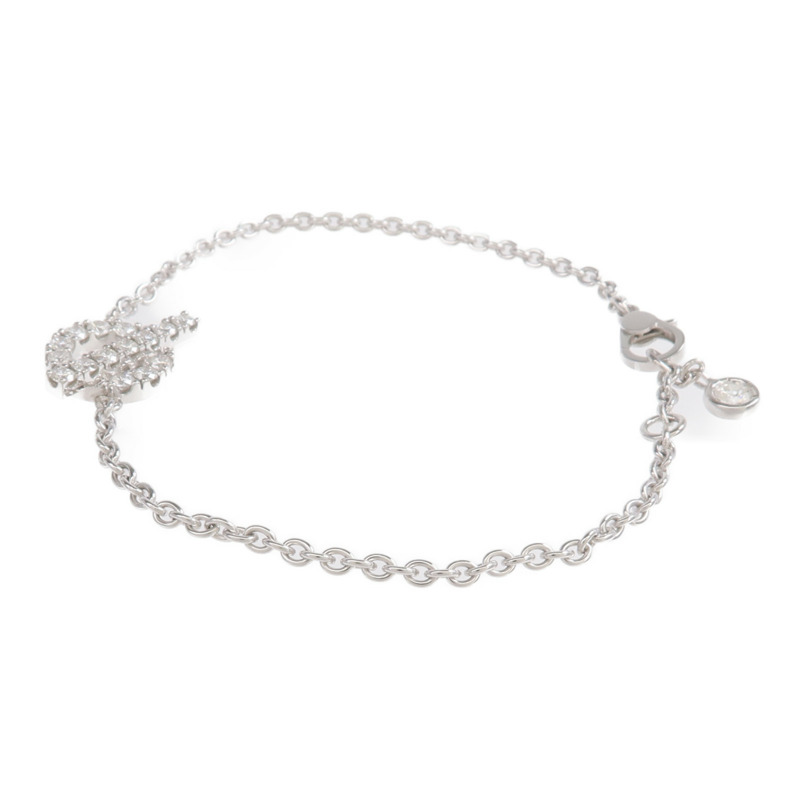 HERMES 18K白金Finesse Bracelet鑽石手鏈-1