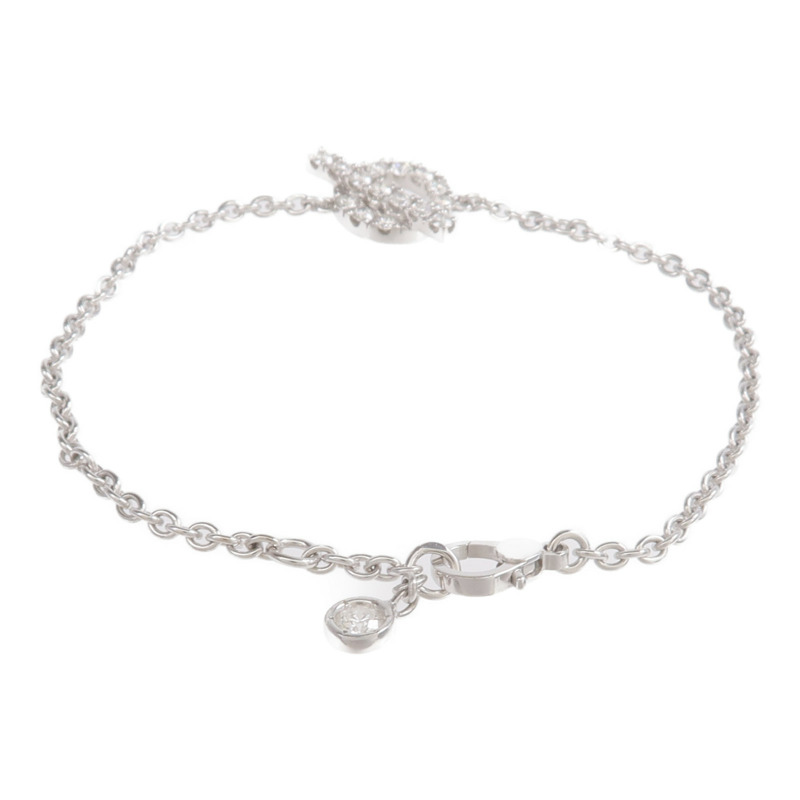 HERMES 18K白金Finesse Bracelet鑽石手鏈-2