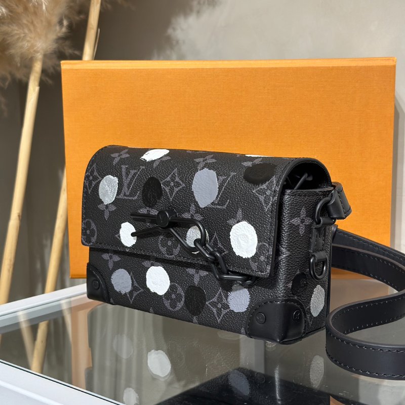 LOUIS VUITTON X 草間彌生聯名款Steamer斜背包-3