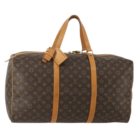 路易威登 Monogram Sac Souple 55 波士頓包 M41622 LV Auth AMZ327V