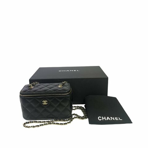 【美收精品】CHANEL黑色肩背包 5-226
