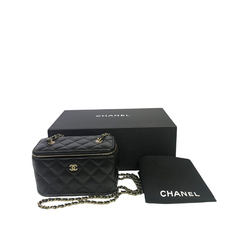 【美收精品】CHANEL黑色肩背包 5-226-0