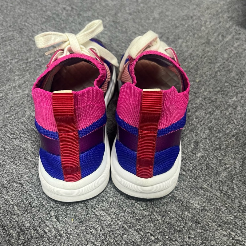 chanel香奈兒 最新款藍粉牛皮 Size:36 幾乎全新-2