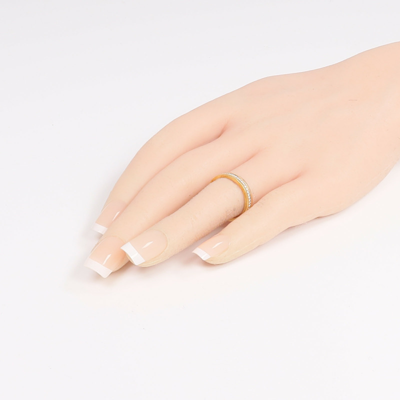 CARTIER 18K黃金/白金/玫瑰金Vendome Louis Ring鑽石戒指Cartier#52/US#6-7