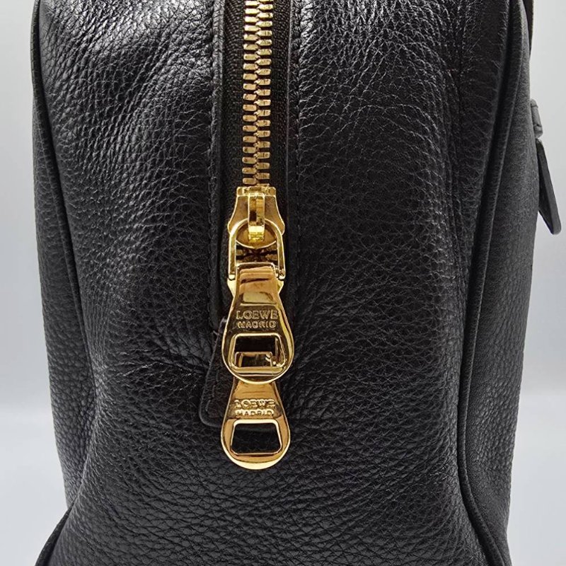 LOEWE 深棕吐司Heritage系列 保齡球包-2