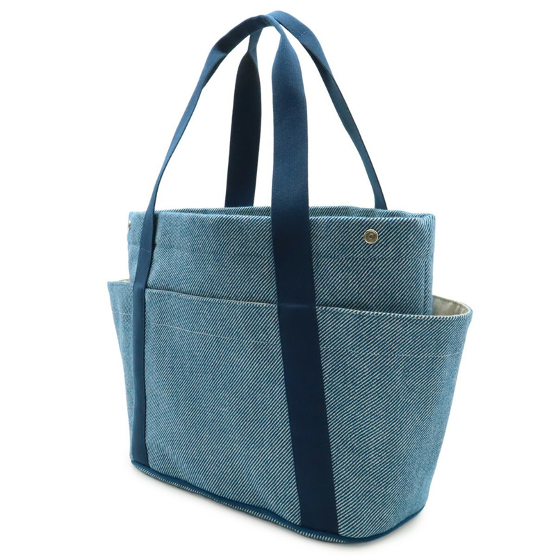 愛馬仕 Animonatte 尿布包手提單肩包 馬毛藍色褲子款式(不含尿布更換墊)-2