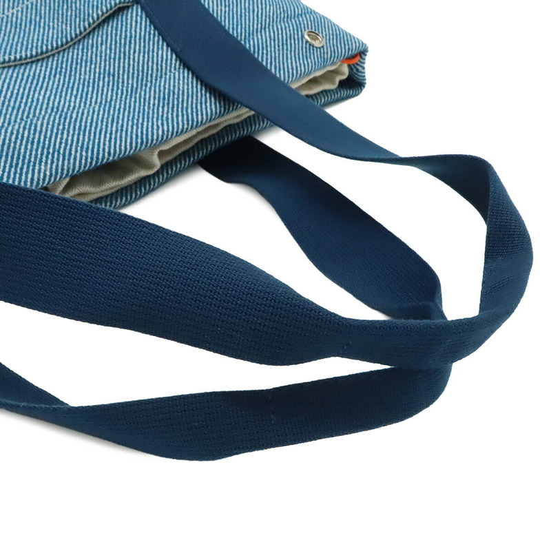 愛馬仕 Animonatte 尿布包手提單肩包 馬毛藍色褲子款式(不含尿布更換墊)-4