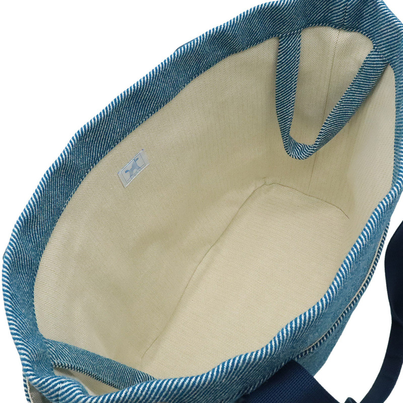 愛馬仕 Animonatte 尿布包手提單肩包 馬毛藍色褲子款式(不含尿布更換墊)-6