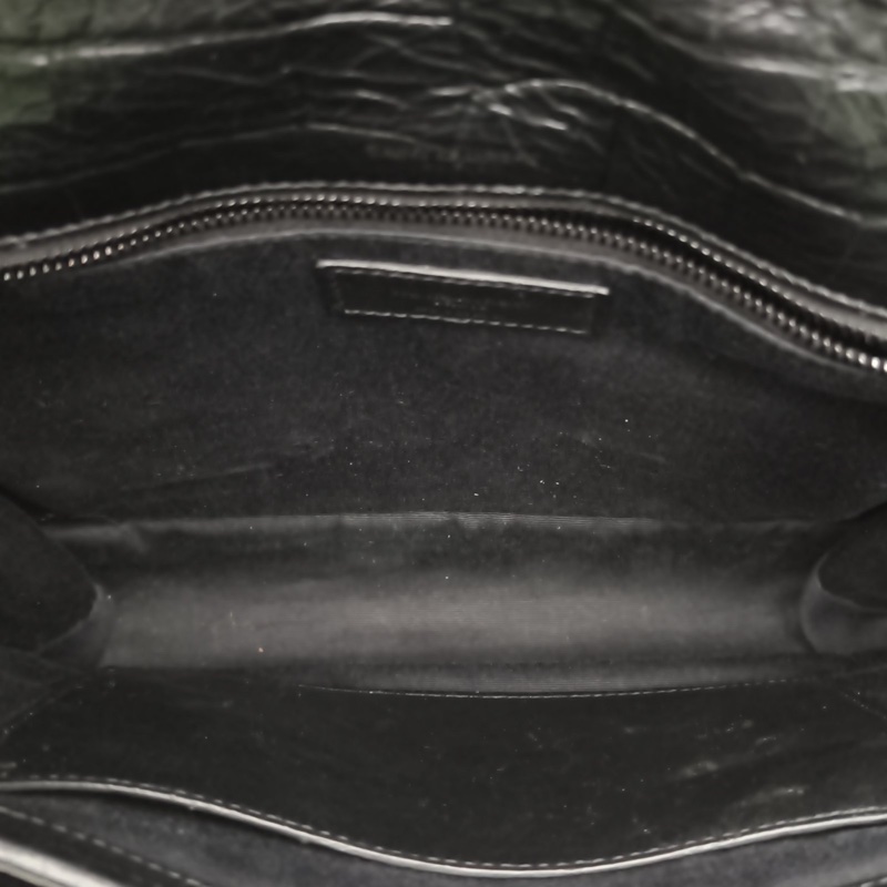 SAINT LAURENT Niki中號28黑色牛皮金扣-5