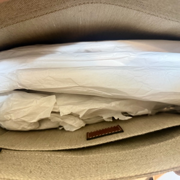 全新正品Chloe Woody 中款帆布包 托特包-8