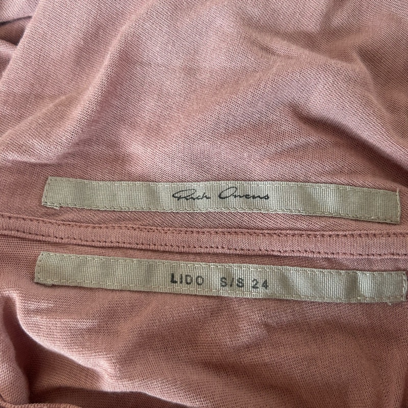 Rick Owens 半露肩有機棉上衣-4