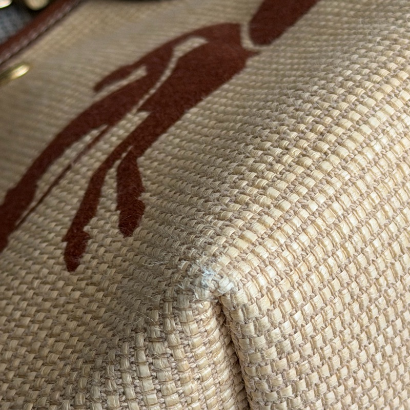 LONGCHAMP 編織奔馬兩用包-5