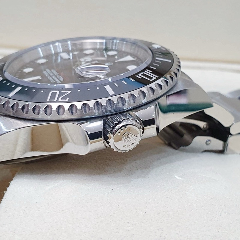 【大眾名錶】ROLEX 勞力士 126600 Sea-Dweller 2018/05卡 MK1 單紅海使 50周年 部分原廠膠膜 B1229-5