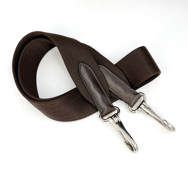 HERMES 愛馬仕 馬術包 帆布包-8