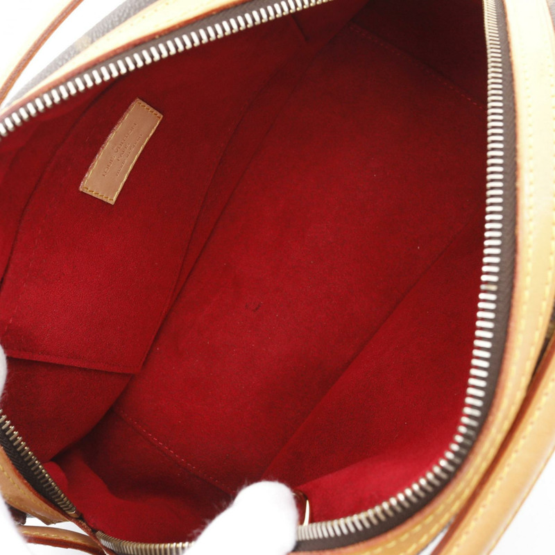 棕色 原花帆布 Klara 肩背包【LOUIS VUITTON LV 路易威登】 M40057-2