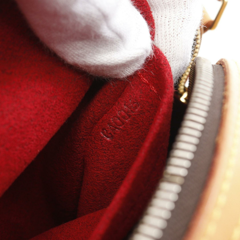 棕色 原花帆布 Klara 肩背包【LOUIS VUITTON LV 路易威登】 M40057-4