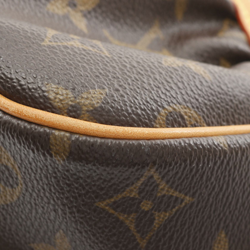 棕色 原花帆布 Klara 肩背包【LOUIS VUITTON LV 路易威登】 M40057-7