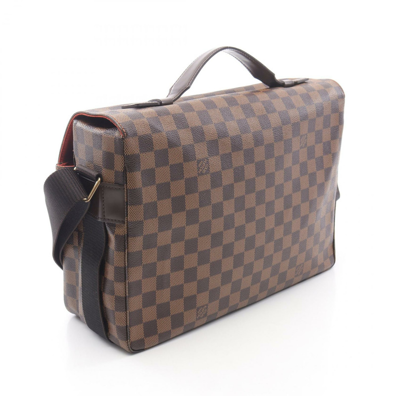 棕色 棋盤格帆布 Broadway 兩用包【LOUIS VUITTON LV 路易威登】 N42270-1