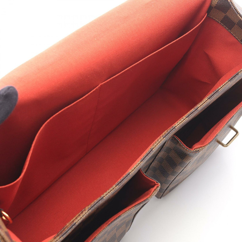 棕色 棋盤格帆布 Broadway 兩用包【LOUIS VUITTON LV 路易威登】 N42270-2