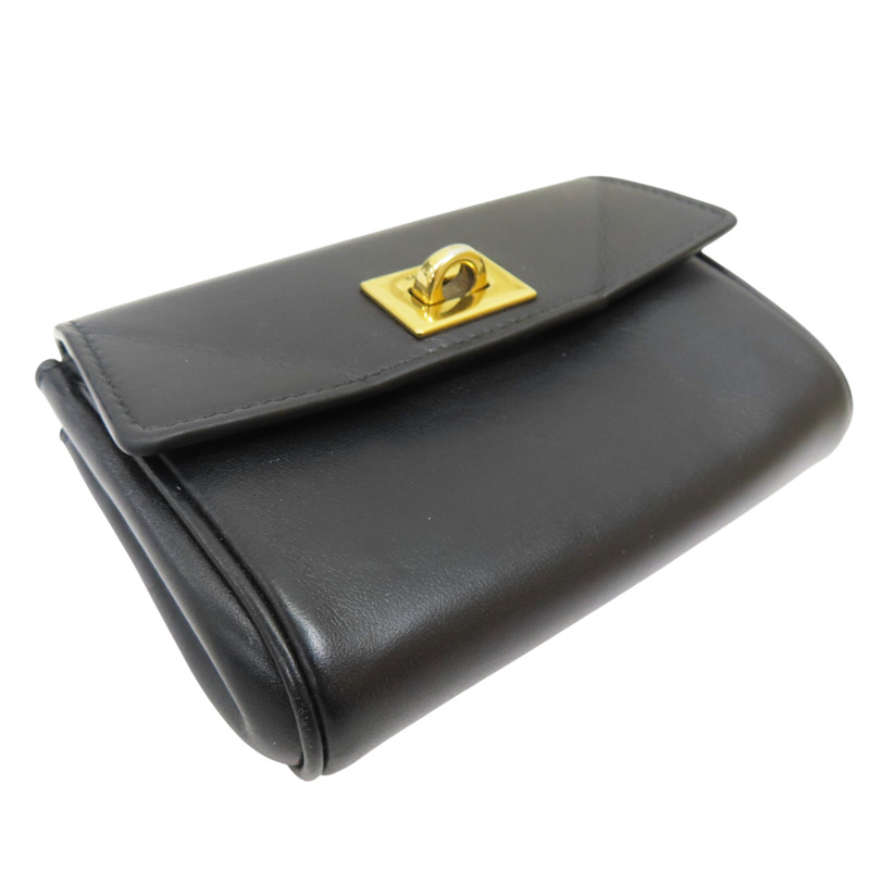 黑色 牛皮 Rodeo 名片夾 卡夾 8145262【BALENCIAGA 巴黎世家】 814526-2