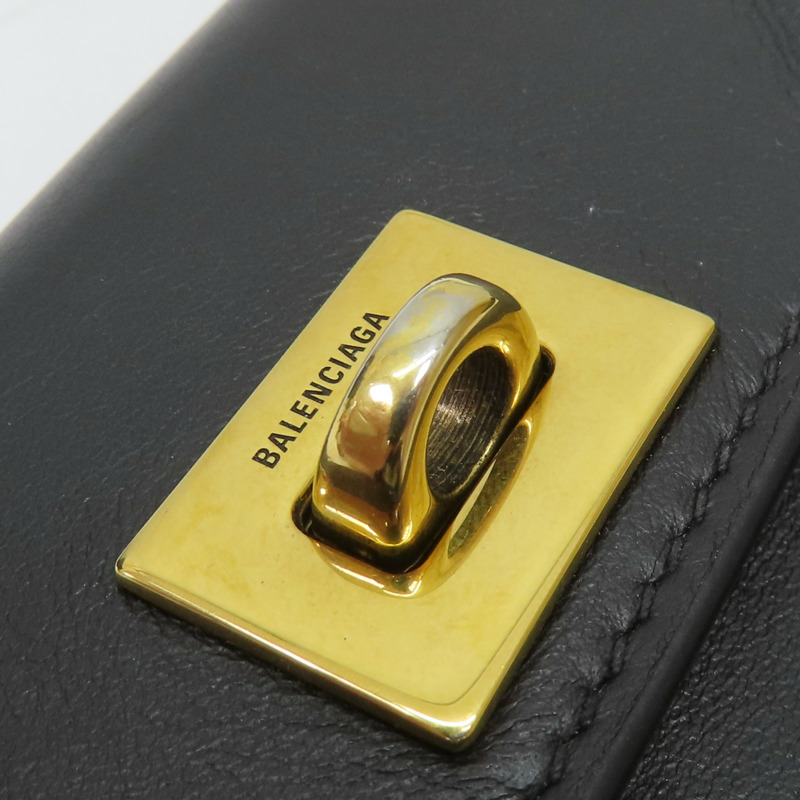 黑色 牛皮 Rodeo 名片夾 卡夾 8145262【BALENCIAGA 巴黎世家】 814526-11