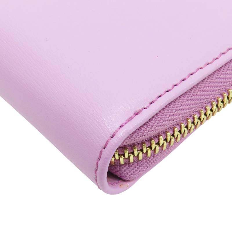 粉色 牛皮 拉鍊長夾【Salvatore Ferragamo 費拉格慕】-11