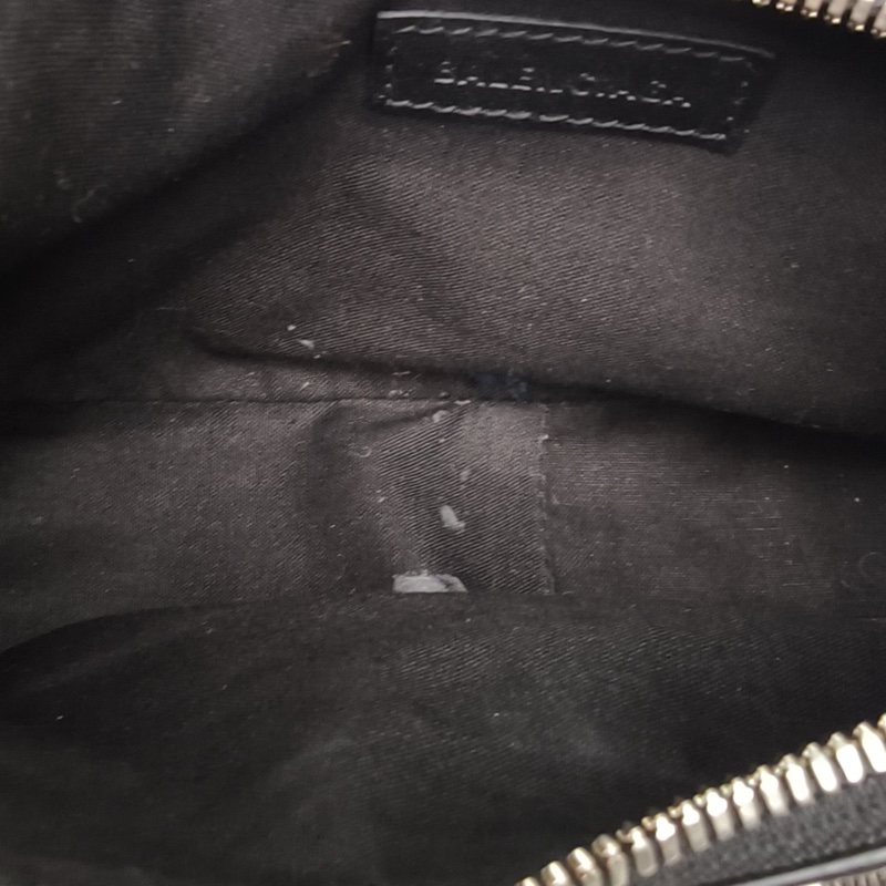 BALENCIAGA LeCagole機車月牙包xs黑色羊皮-4