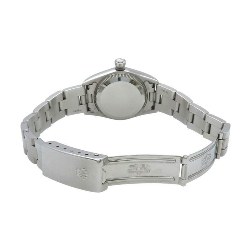 黑色錶盤 不鏽鋼 Oyster Perpetual 腕錶【ROLEX 勞力士】 76030-5