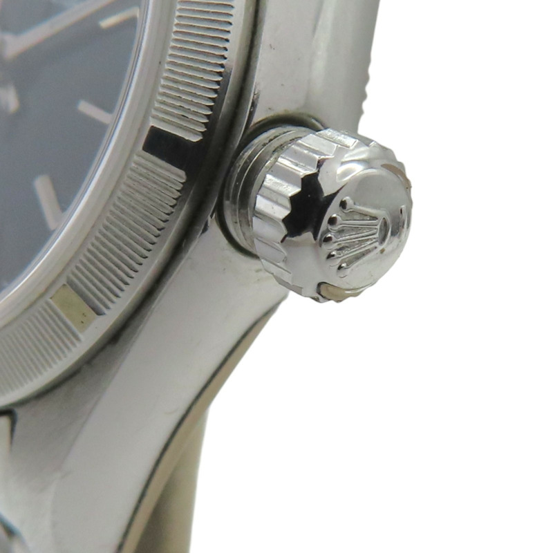 黑色錶盤 不鏽鋼 Oyster Perpetual 腕錶【ROLEX 勞力士】 76030-7