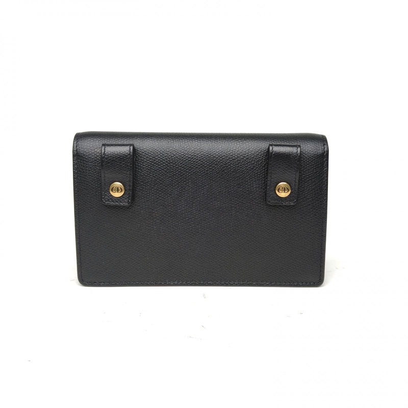 DIOR SADDLE馬鞍腰包17黑色牛皮金扣2019-2