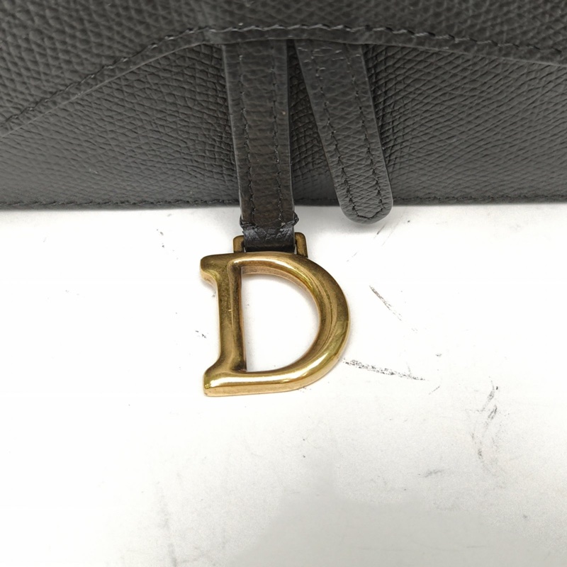 DIOR SADDLE馬鞍腰包17黑色牛皮金扣2019-4